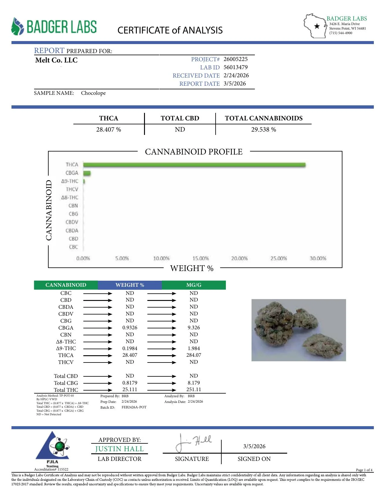 Chocolope Sativa THCA Flower – Premium Indoor 3.5g Premium Cannabis Buds - Image 2