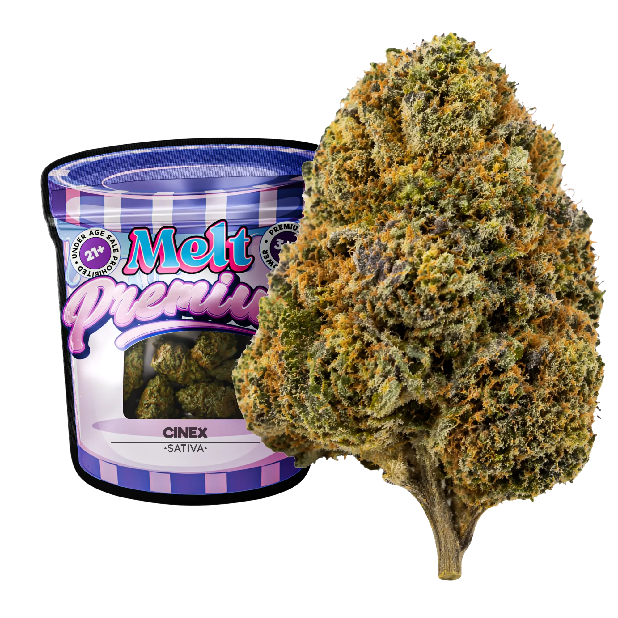 Cinex Sativa THCA Flower – Premium Indoor 3.5g Premium Cannabis Buds