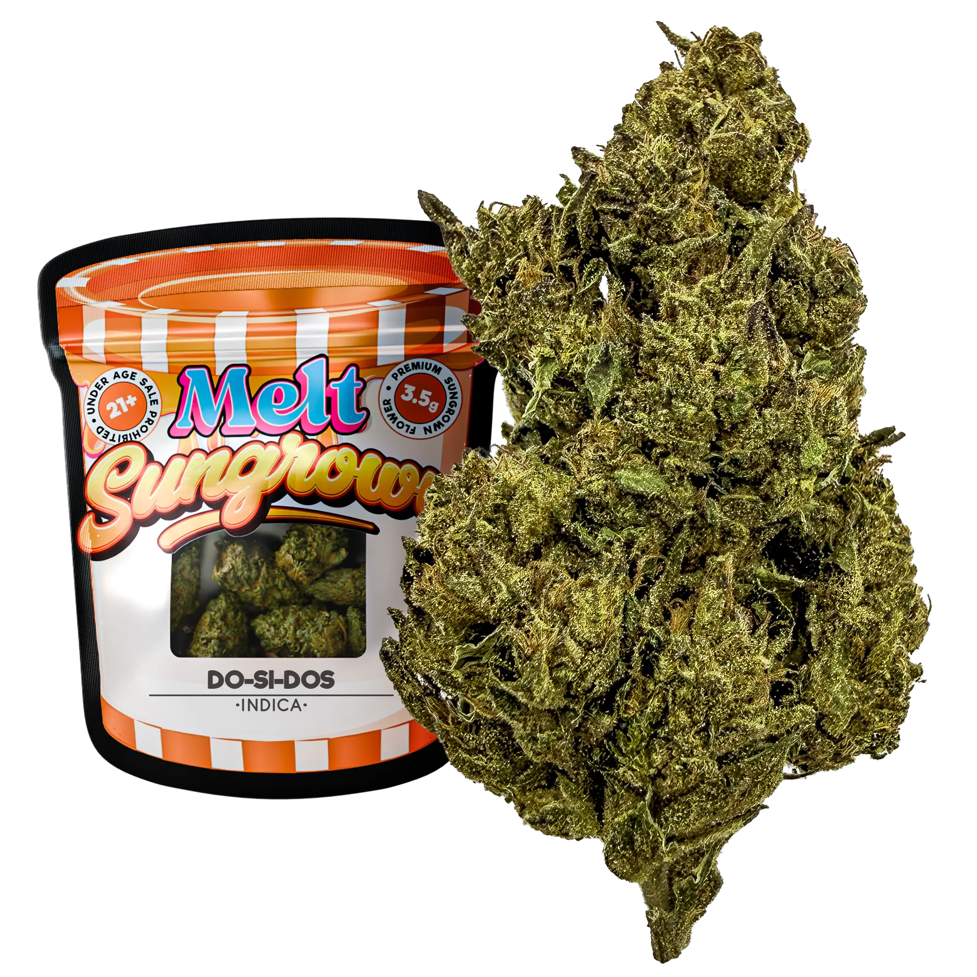 Do-Si-Dos Indica THCA Flower – Sungrown 3.5g Premium Cannabis Buds