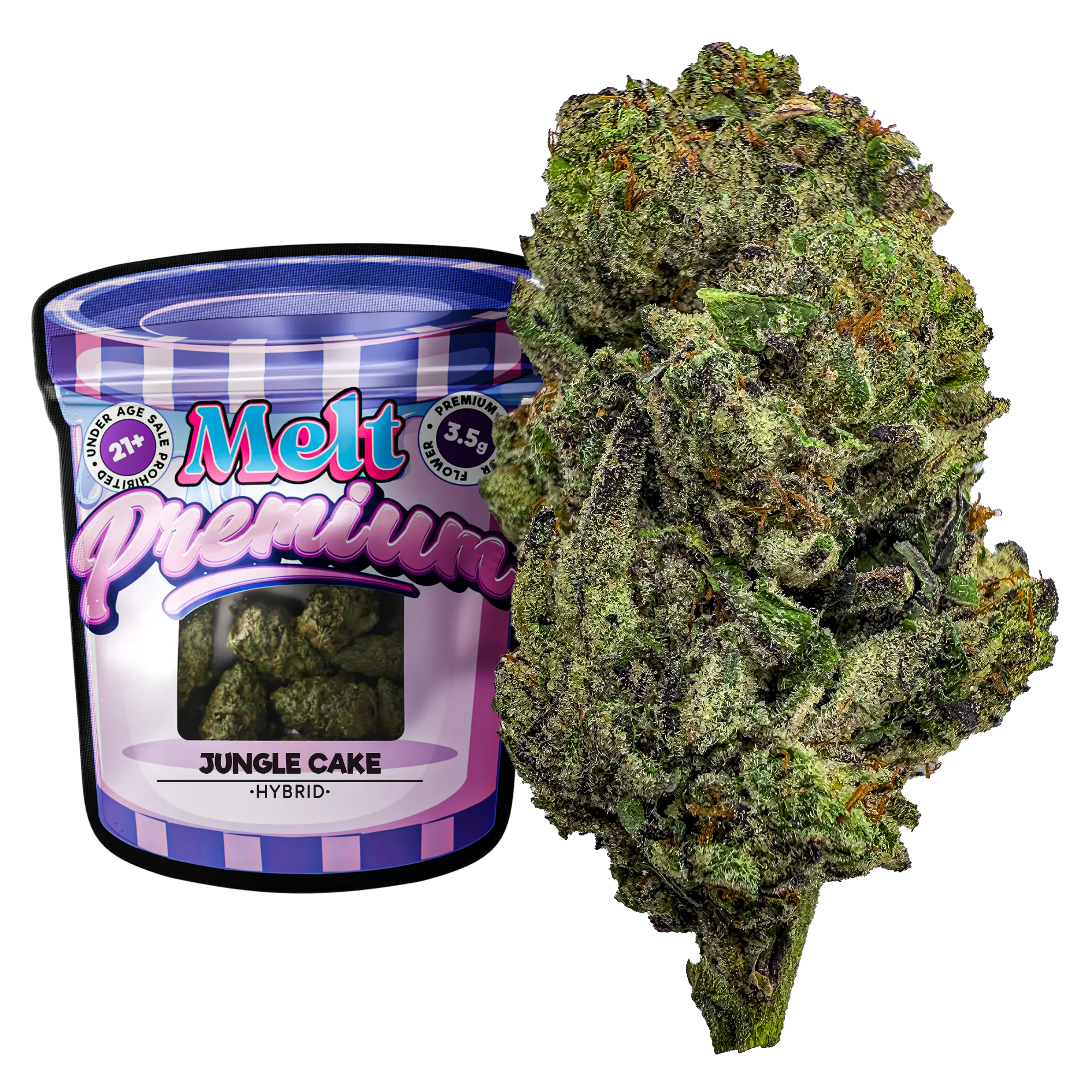Jungle Cake Hybrid THCA Flower – Premium Indoor 3.5g Premium Cannabis Buds