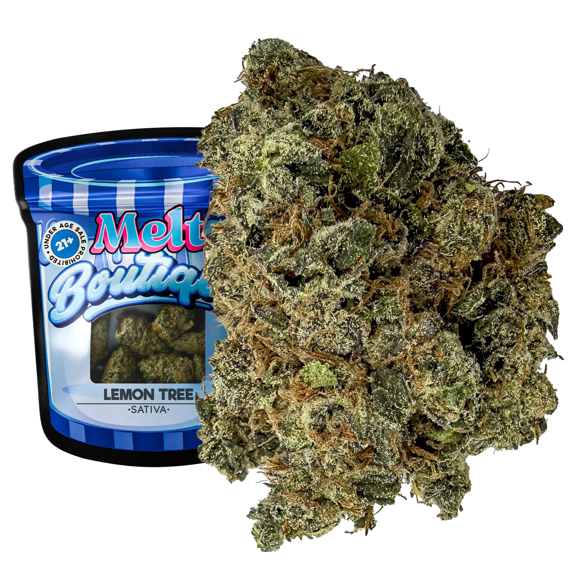 Lemon Tree Hybrid THCA Flower – Boutique Craft 3.5g Premium Cannabis Buds
