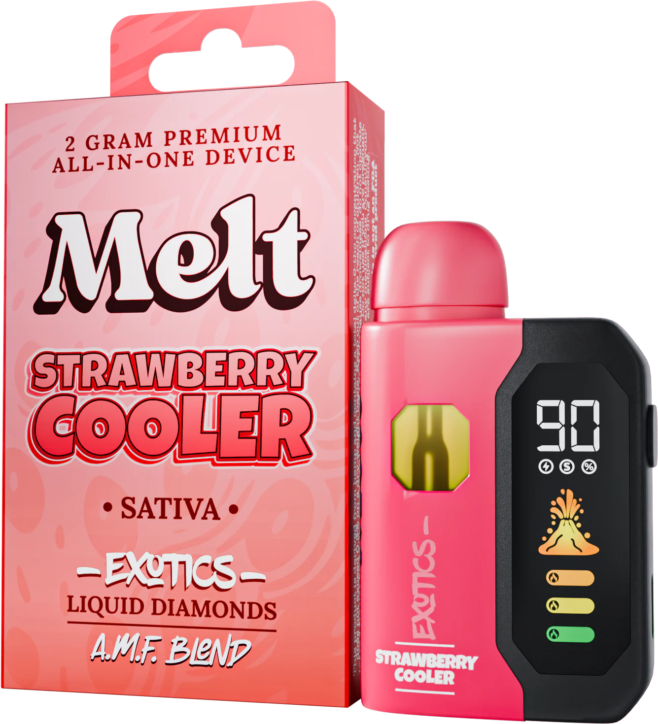 Strawberry Cooler – Sativa 2g Rechargeable