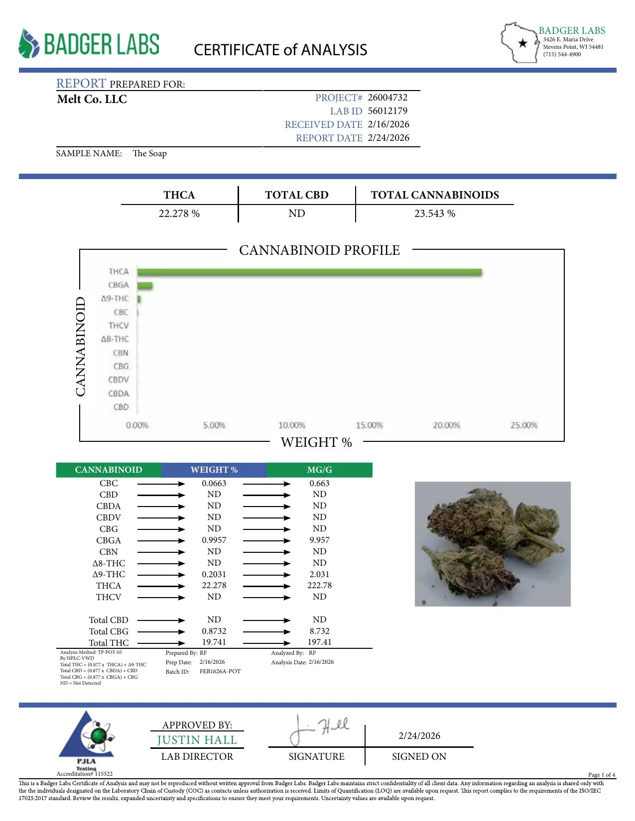 The Soap Hybrid THCA Flower – Sungrown 3.5g Premium Cannabis Buds - Image 2
